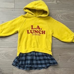 Zara Girls Sweater Dress Size 5